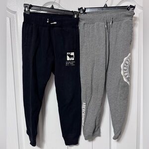 2 boys Abercrombie kids sweat pants